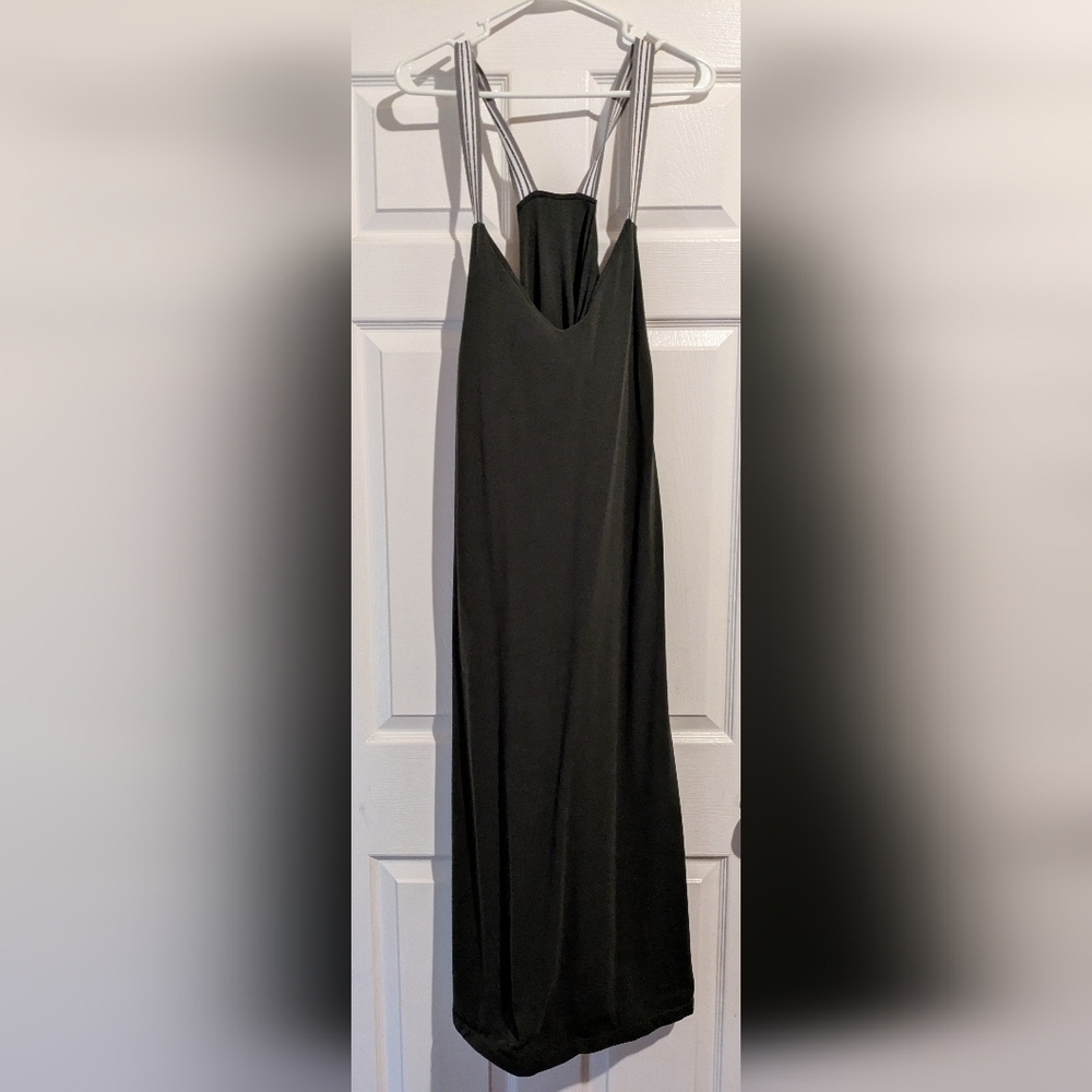 Saint + Sofia Maxi Dress Dark Green 16 - Picture 2 of 11